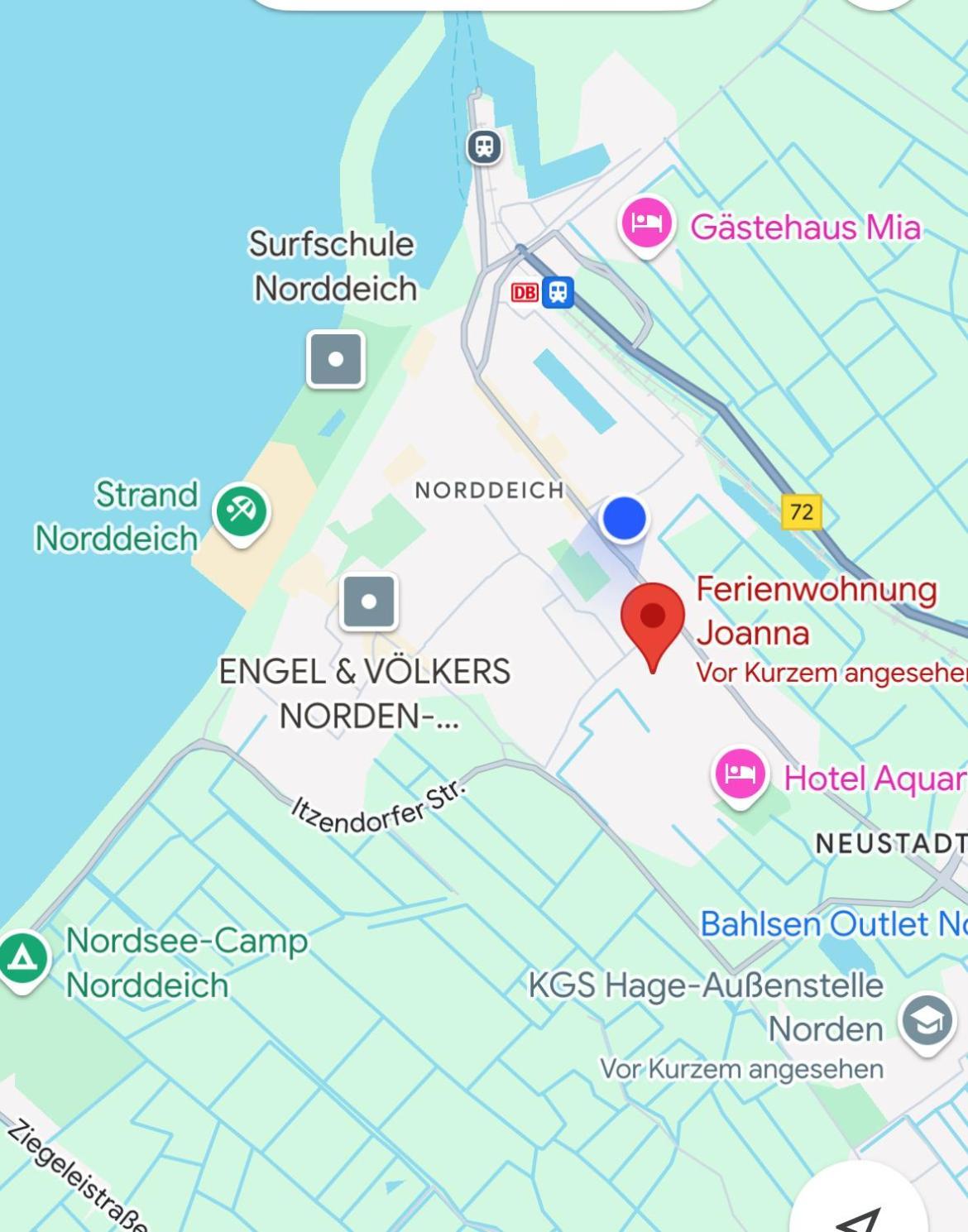 Ferienwohnung Joanna Norddeich  Ngoại thất bức ảnh